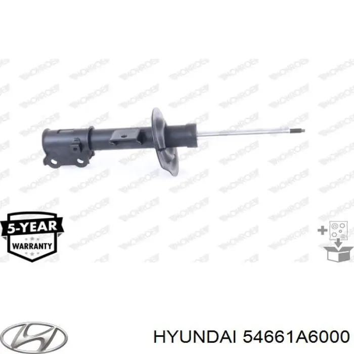 Amortecedor dianteiro direito Hyundai/Kia 54661A6000 preço, a partir de 89,61 USD