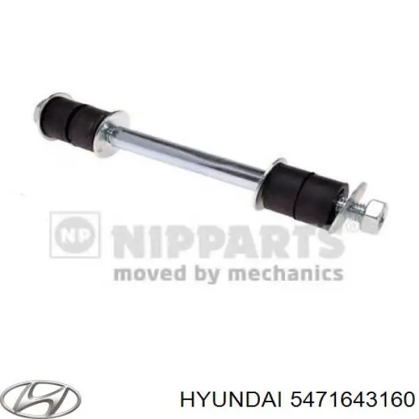Compre 5471643160 Hyundai/Kia Bucha de suporte dianteiro de estabilizador