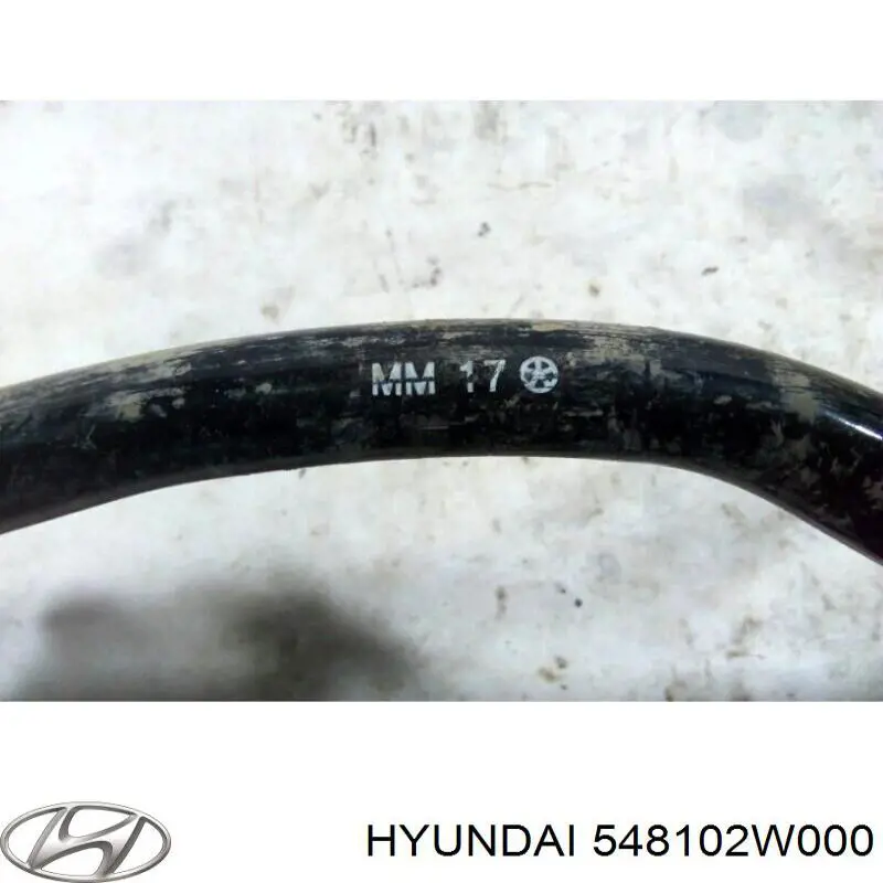 548102W000 Hyundai/Kia Estabilizador dianteiro