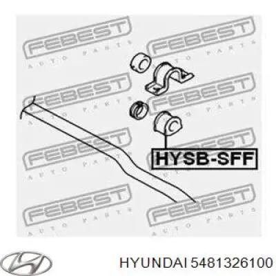 Bucha de estabilizador dianteiro Hyundai/Kia 5481326100 preço, a partir de 3,96 USD
