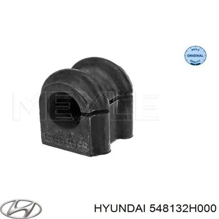 Bucha de estabilizador dianteiro Hyundai/Kia 548132H000 preço, a partir de 3,48 USD