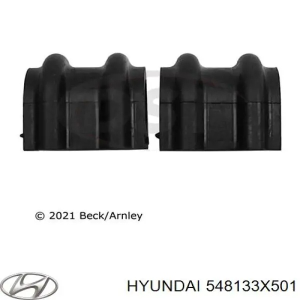 Bucha de estabilizador dianteiro Hyundai/Kia 548133X501 preço, a partir de 5,55 USD