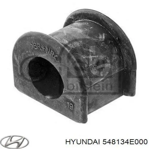 Bucha de estabilizador dianteiro 548134E000 Hyundai/Kia