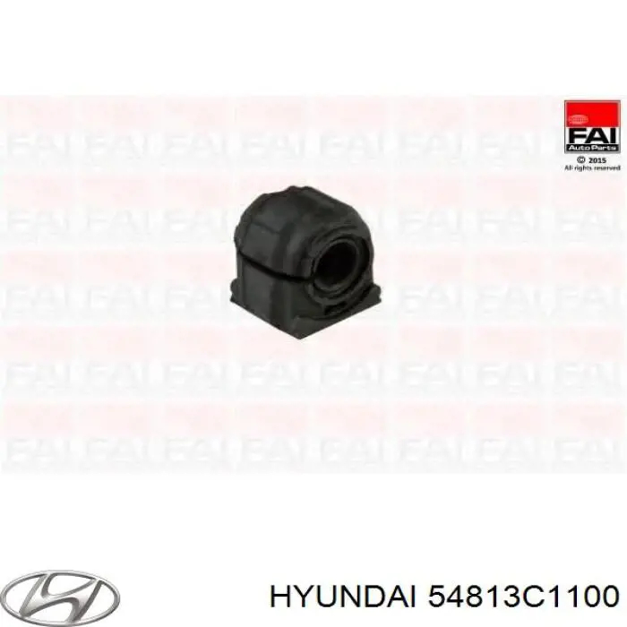 Bucha de estabilizador dianteiro Hyundai/Kia 54813C1100 preço, a partir de 7,90 USD