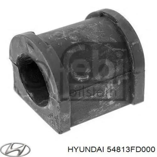 Compre 54813FD000 Hyundai/Kia Bucha de estabilizador dianteiro