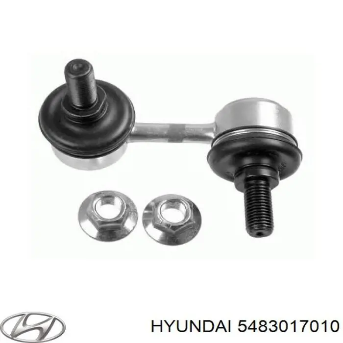5483017010 Hyundai/Kia Montante esquerdo de estabilizador dianteiro