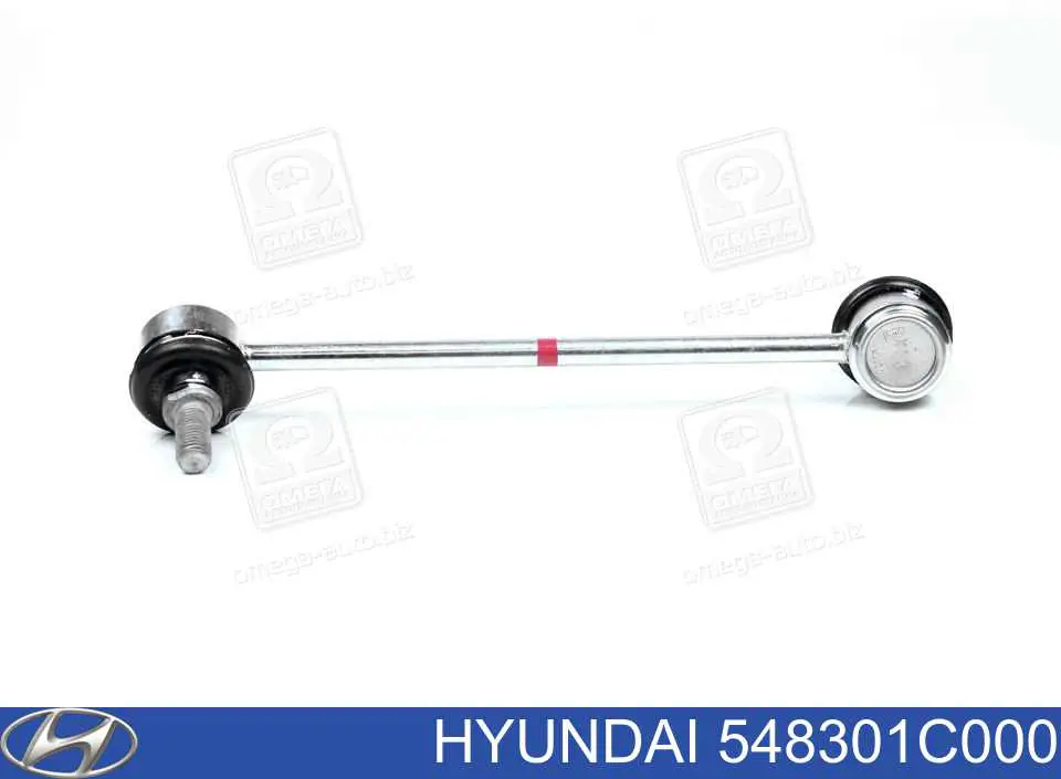 548301C000 Hyundai/Kia Montante esquerdo de estabilizador dianteiro