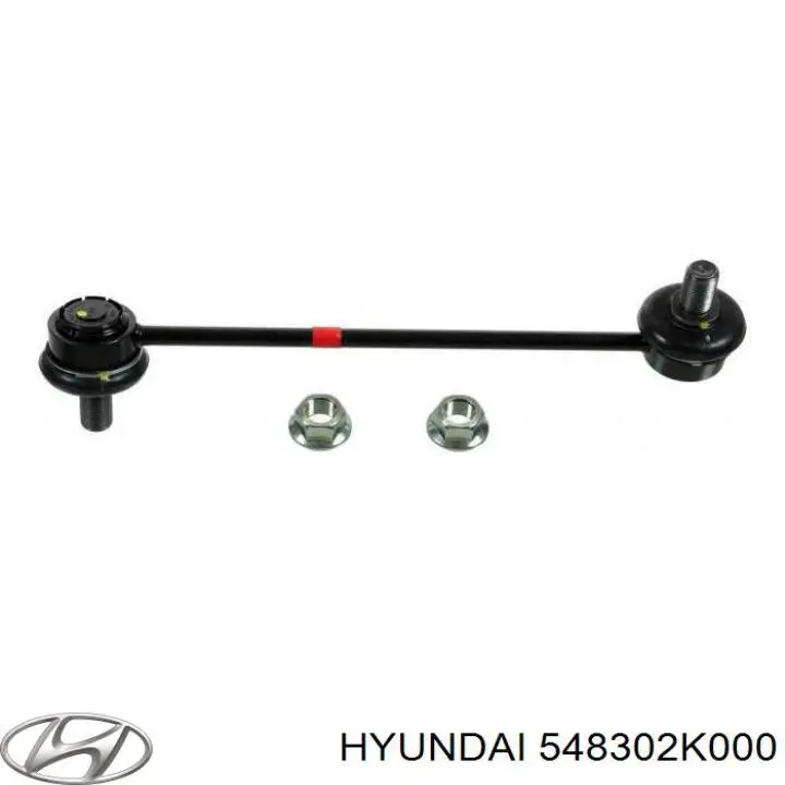 548302K000 Hyundai/Kia Montante esquerdo de estabilizador dianteiro