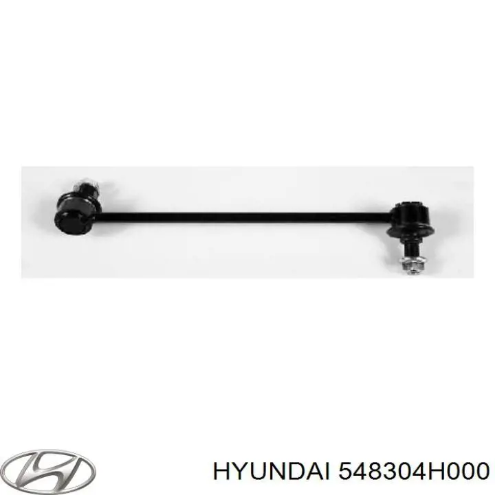 Montante esquerdo de estabilizador dianteiro 548304H000 Hyundai/Kia