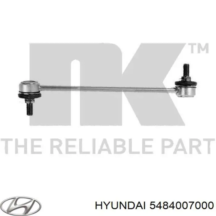 Montante direito de estabilizador dianteiro Hyundai/Kia 5484007000 preço, a partir de 13,25 USD