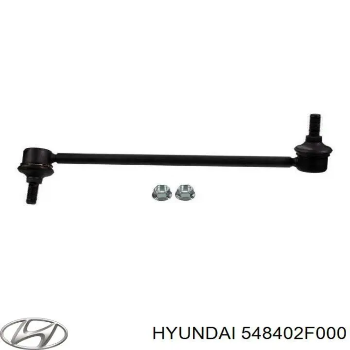 548402F000 Hyundai/Kia Montante direito de estabilizador dianteiro
