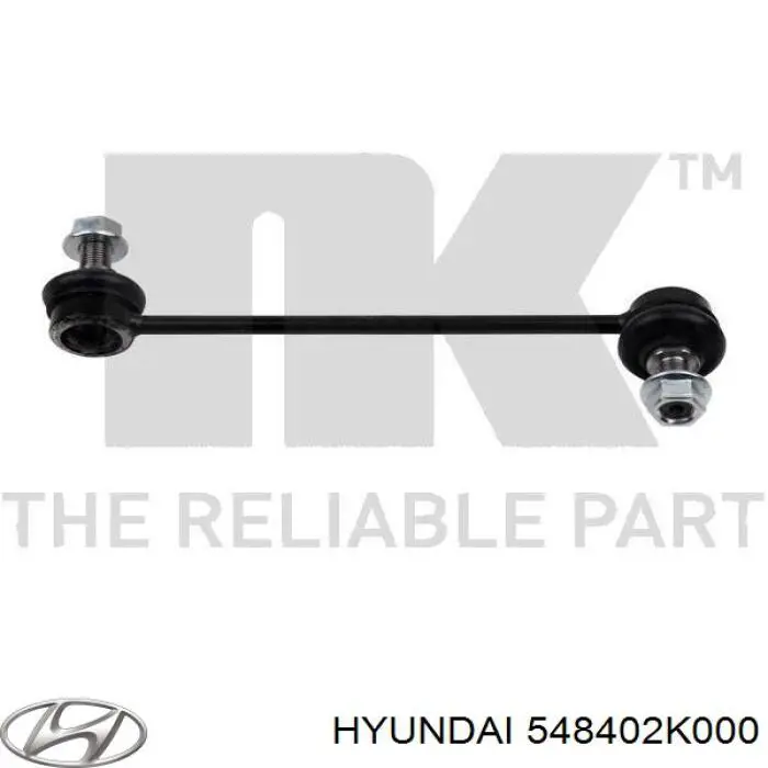 548402K000 Hyundai/Kia Montante direito de estabilizador dianteiro