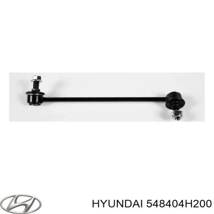 Montante direito de estabilizador dianteiro 548404H200 Hyundai/Kia
