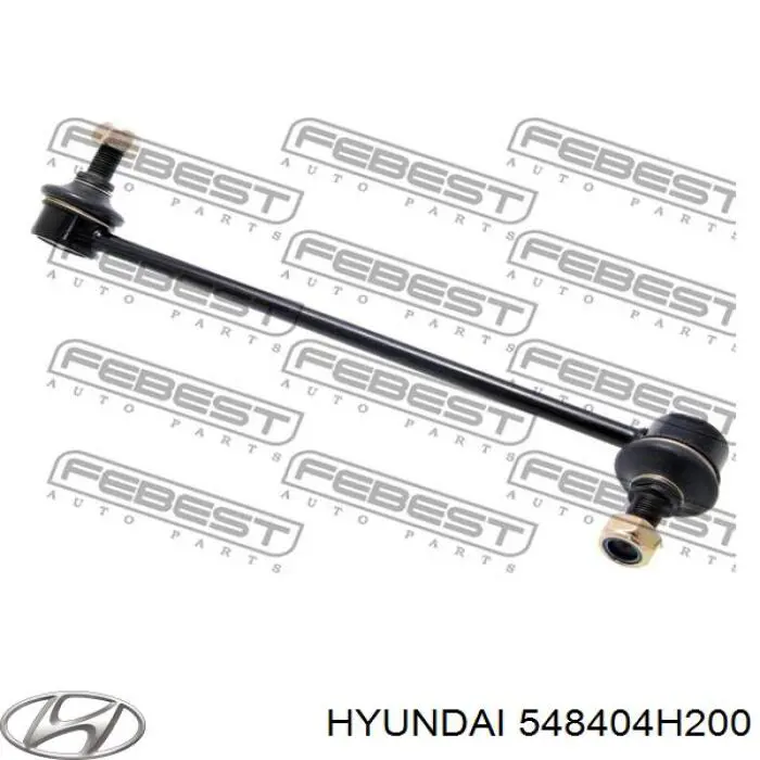 548404H200 Hyundai/Kia Montante direito de estabilizador dianteiro