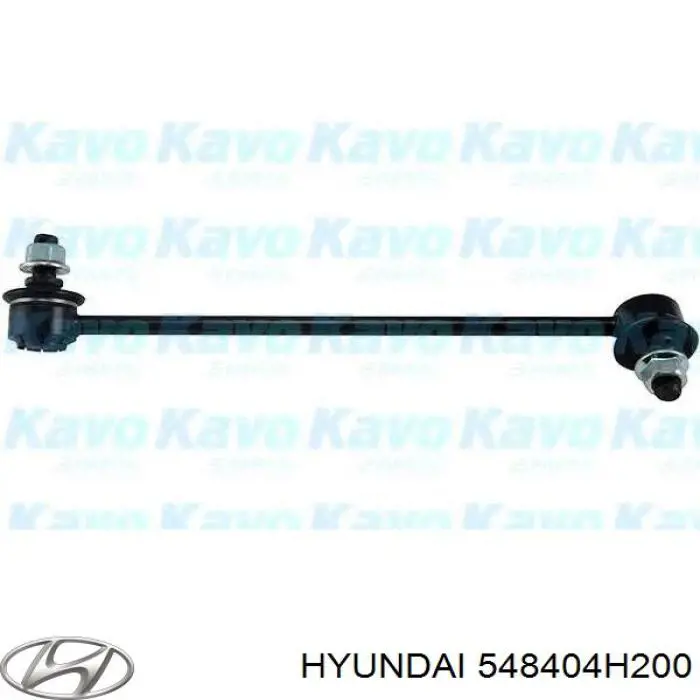 Montante direito de estabilizador dianteiro Hyundai/Kia 548404H200