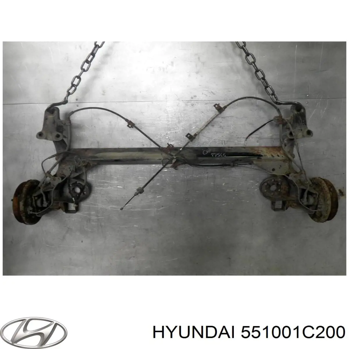 Compre 551001C200 Hyundai/Kia Viga de suspensão traseira (plataforma veicular)
