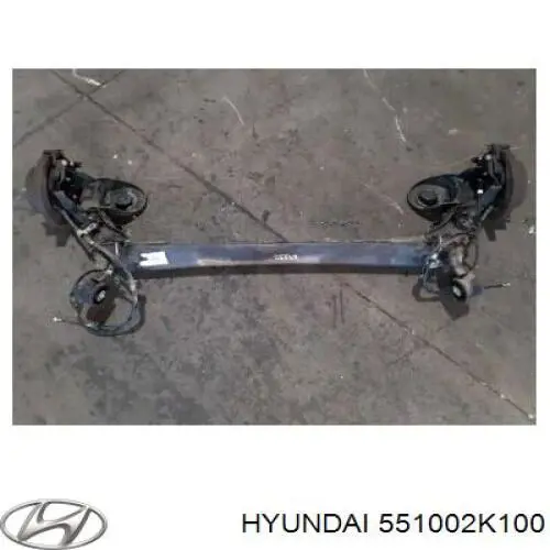 551002K100 Hyundai/Kia Viga de suspensão traseira (plataforma veicular)