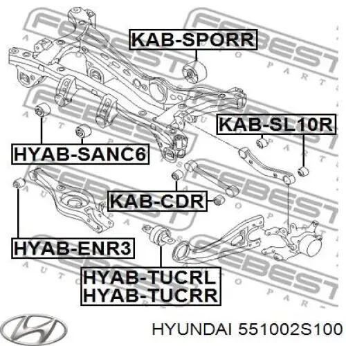 Compre SAK8475 555 Braço oscilante de suspensão traseira transversal