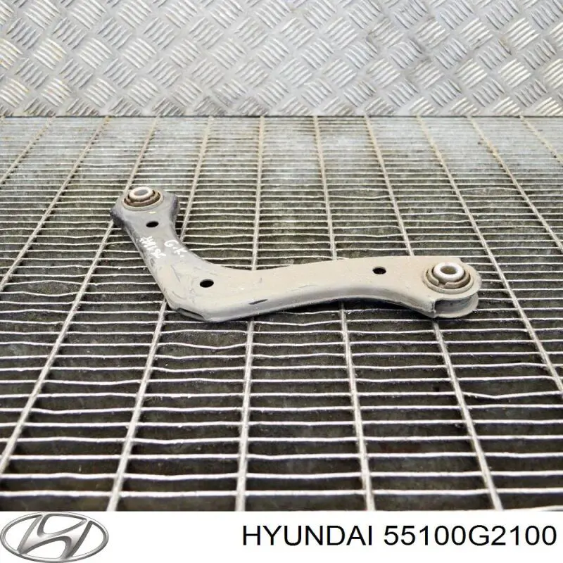 55100G2100 Hyundai/Kia Braço oscilante superior esquerdo de suspensão traseira