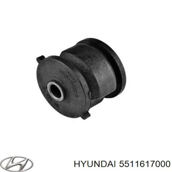 5511617000 Hyundai/Kia Bloco silencioso de braço oscilante traseiro longitudinal
