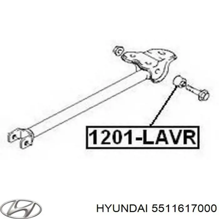 Bloco silencioso de braço oscilante traseiro longitudinal Hyundai/Kia 5511617000 preço, a partir de 13,54 USD