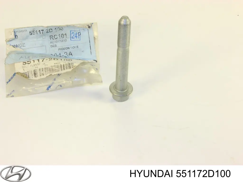 551172D100 Hyundai/Kia Parafuso de cubo