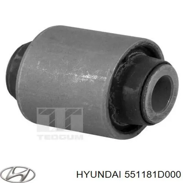Compre 551181D000 Hyundai/Kia Bloco silencioso traseiro de braço oscilante transversal