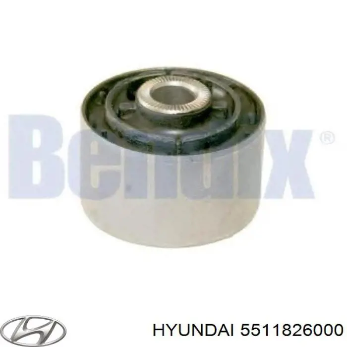 Compre 5511826000 Hyundai/Kia Bloco silencioso de braço oscilante traseiro longitudinal
