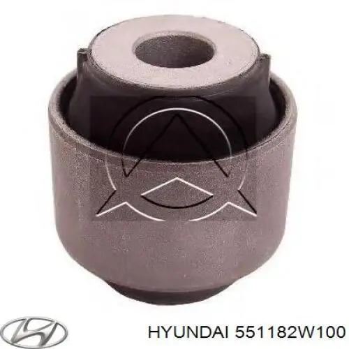 551182W100 Hyundai/Kia Bloco silencioso do braço oscilante superior traseiro
