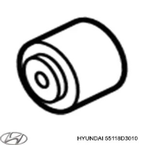 55118D3010 Hyundai/Kia Bloco silencioso externo traseiro de braço oscilante transversal