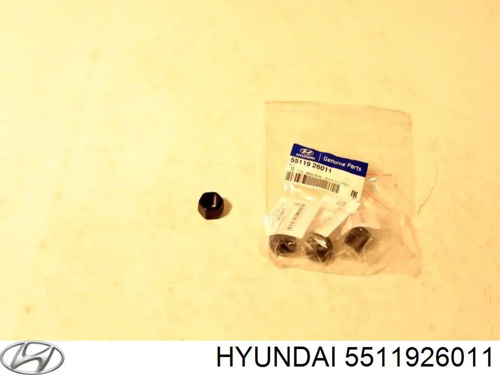 5511926011 Hyundai/Kia Porca de parafuso de fixação de braço oscilante dianteiro inferior