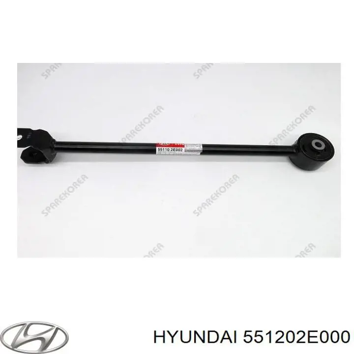 Compre 551202E100 Hyundai/Kia Barra longitudinal de suspensão traseira