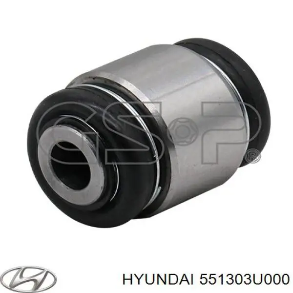 551303U000 Hyundai/Kia Bloco silencioso do pino de apoio traseiro
