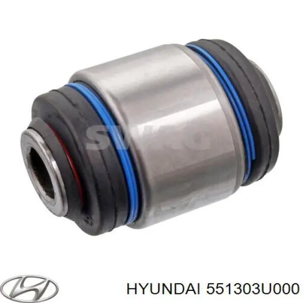 Bloco silencioso do pino de apoio traseiro Hyundai/Kia 551303U000 preço, a partir de 17,56 USD