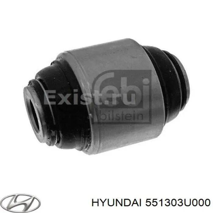Compre 551303U000 Hyundai/Kia Bloco silencioso do pino de apoio traseiro