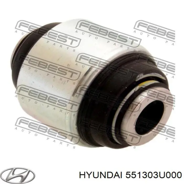 Compre 551303U000 Hyundai/Kia Bloco silencioso do pino de apoio traseiro