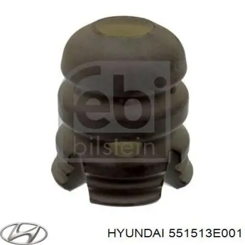 Compre 551513E001 Hyundai/Kia Pára-choque (grade de proteção) de amortecedor traseiro