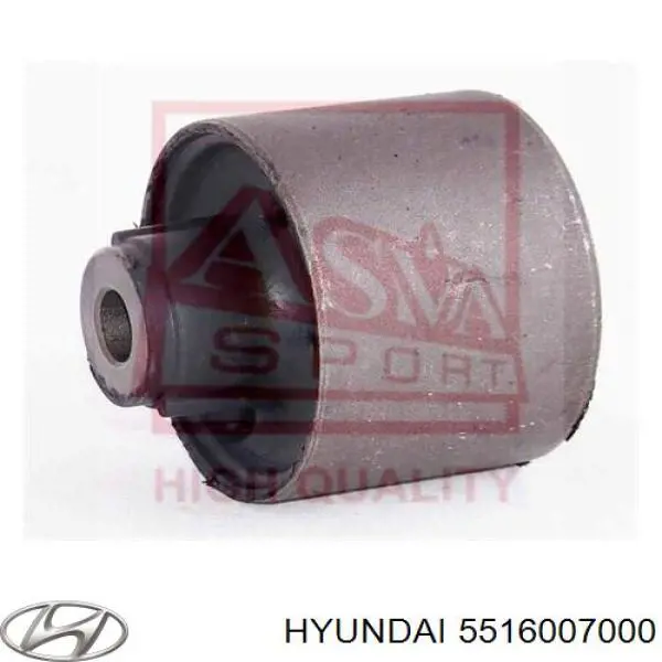 Compre 5516007000 Hyundai/Kia Bloco silencioso de viga traseira (de plataforma veicular)