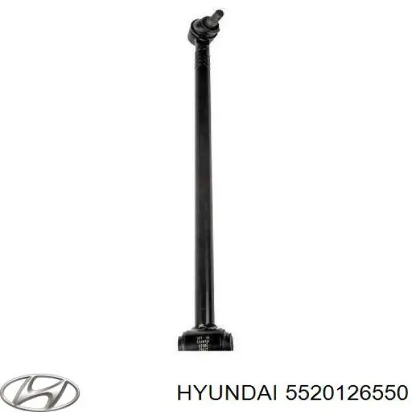 Compre 5520126550 Hyundai/Kia Braço oscilante transversal direito de suspensão traseira