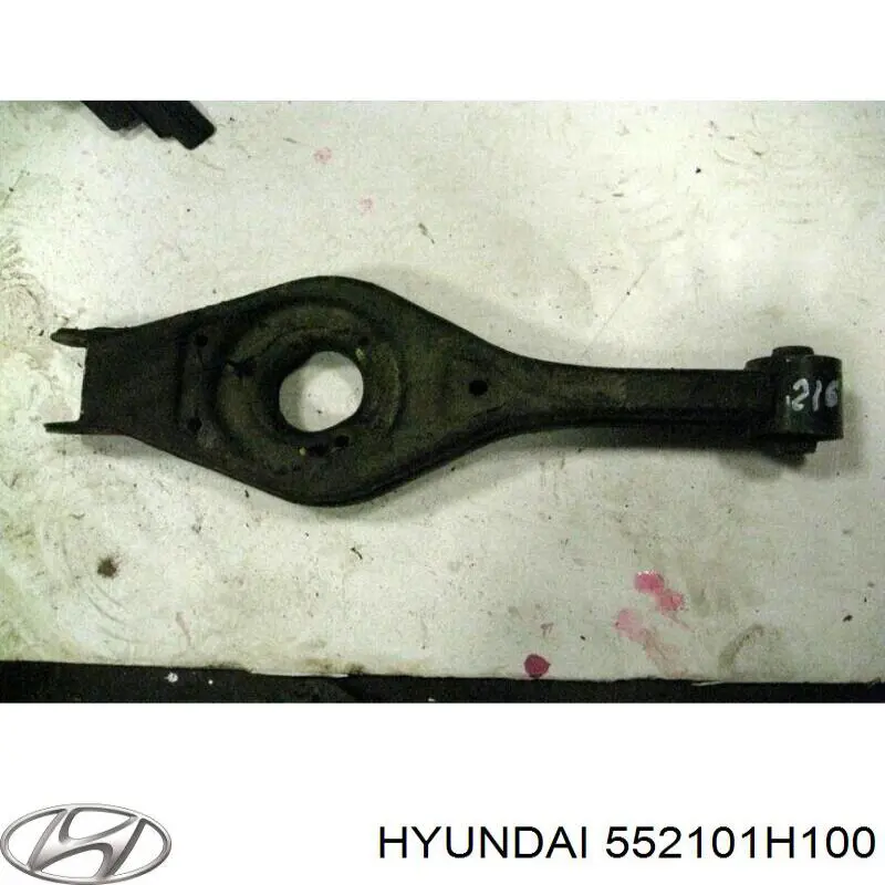 Compre 552101H100 Hyundai/Kia Braço oscilante inferior esquerdo de suspensão traseira/direita