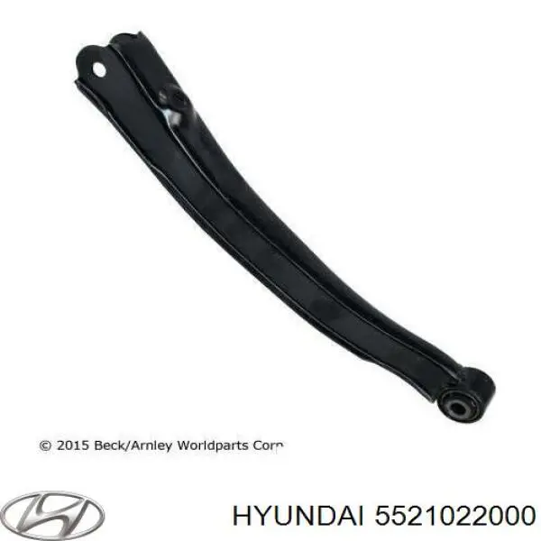 Braço oscilante de suspensão traseira transversal Hyundai/Kia 5521022000 preço, a partir de 33,85 USD