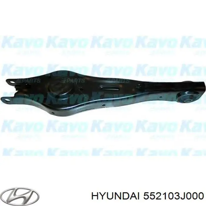 552103J100 Hyundai/Kia Braço oscilante inferior esquerdo de suspensão traseira/direita