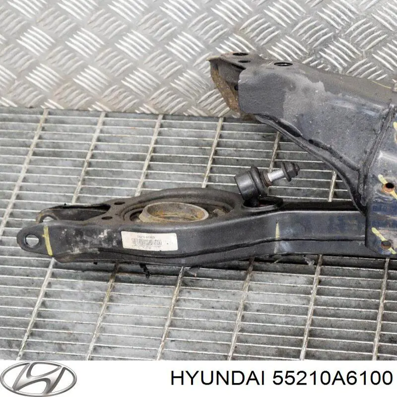 55210A6100 Hyundai/Kia Braço oscilante transversal esquerdo de suspensão traseira
