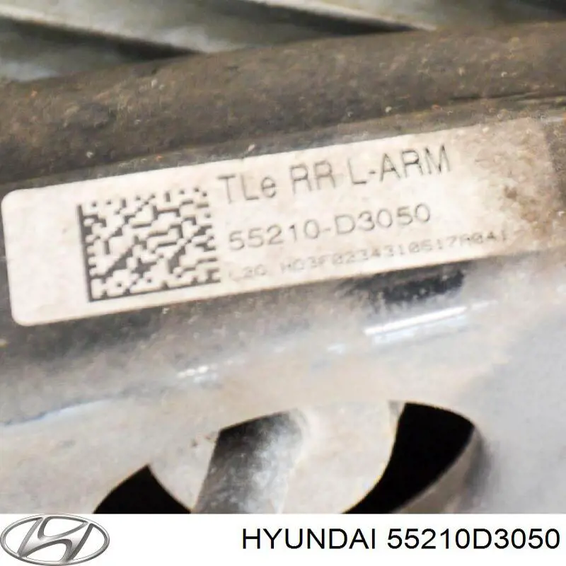 55210D3050 Hyundai/Kia Braço oscilante inferior esquerdo de suspensão traseira