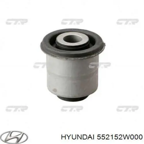 552152W000 Hyundai/Kia Bloco silencioso do braço oscilante inferior traseiro