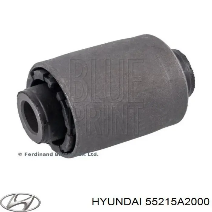 55215A2000 Hyundai/Kia Bloco silencioso interno traseiro de braço oscilante transversal