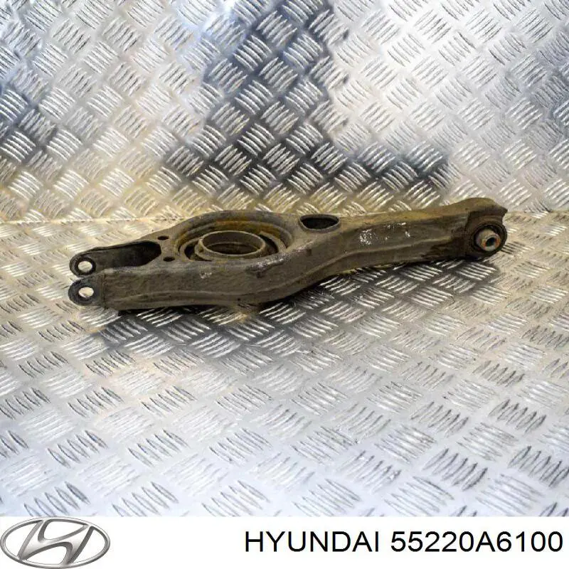 55220A6100 Hyundai/Kia Braço oscilante transversal direito de suspensão traseira