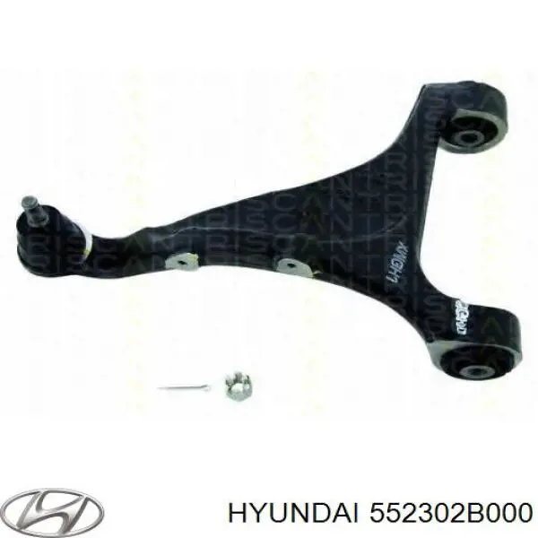 Braço oscilante superior esquerdo de suspensão traseira Hyundai/Kia 552302B000 preço, a partir de 95,34 USD