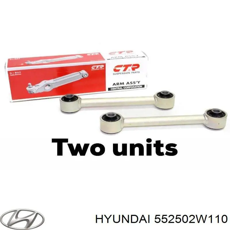 Compre 552502W110 Hyundai/Kia Barra transversal de suspensão traseira