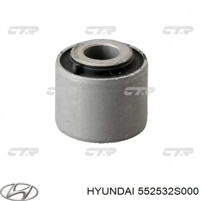 552532S000 Hyundai/Kia Bloco silencioso da barra Panhard (de suspensão traseira)